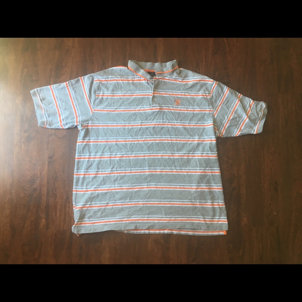 Men’s 3XLT Stripped Polo